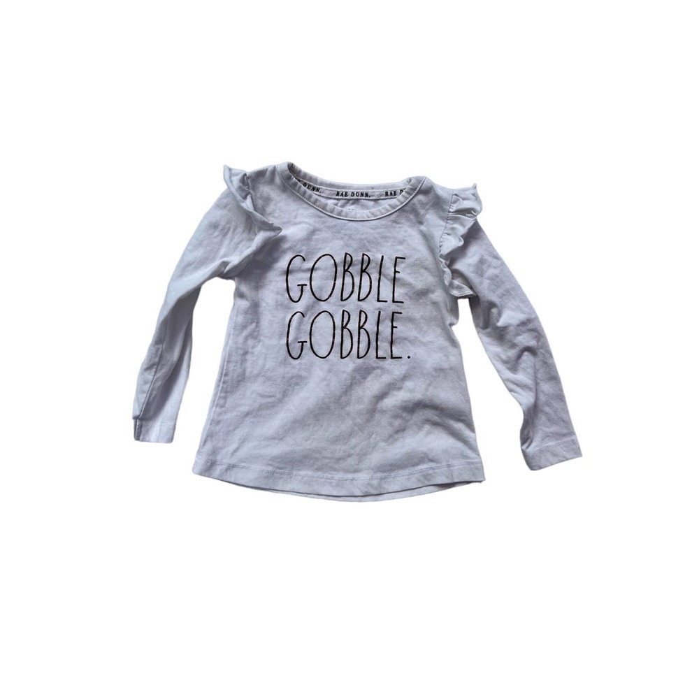 RAE Dunn Thanksgiving Shirt, 2T